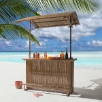 outdoor bamboo bar