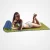 Import  Outdoor Classical Portable and Ultralight PE/PA  Inflatable Camping Air Mattress Mat Single Sleesping Bed from China