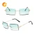Import Outdoor Custom Clear Squar Modern Sunglassess Sunglasses No Frame Shade Sun Glasses Glassses from China