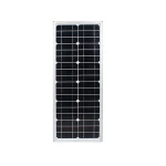 Outdoor die casting aluminum all in one 30w led solar street light with remote control