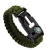 Import Outdoor Mens 5 in 1 Multi functional Tactical Survival Paracord Bracelet with compass flink fire starter and whistle from China