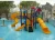 Import Outdoor/Indoor kids plastic water play equipment water playground slide for sale from China