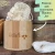 Import Pack of 16 Pads Bamboo Makeup Remover Pads with a Cotton Bag and Bamboo Jar from China