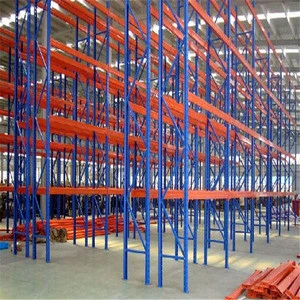 Pallet Stacking Metal Rack System Heavy Duty Storage Shelves