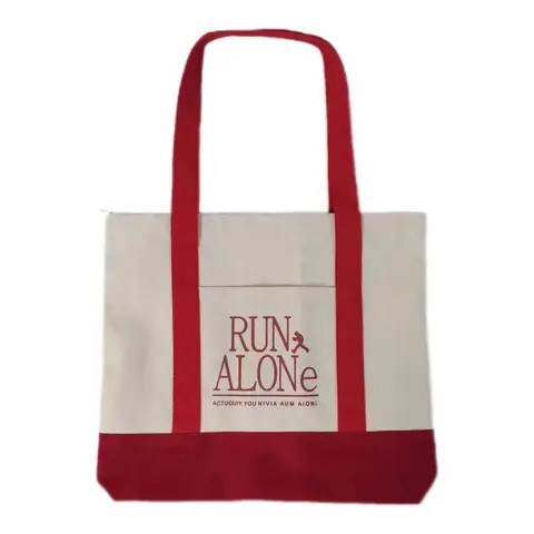 Personalized Cotton Canvas Tote Bag Zipper Fashion Style Beach Bag Daily Outdoor Use Custom Logo Plain Design Handbag Packaging