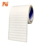 PET matt silver waterproof white thermal transfer label