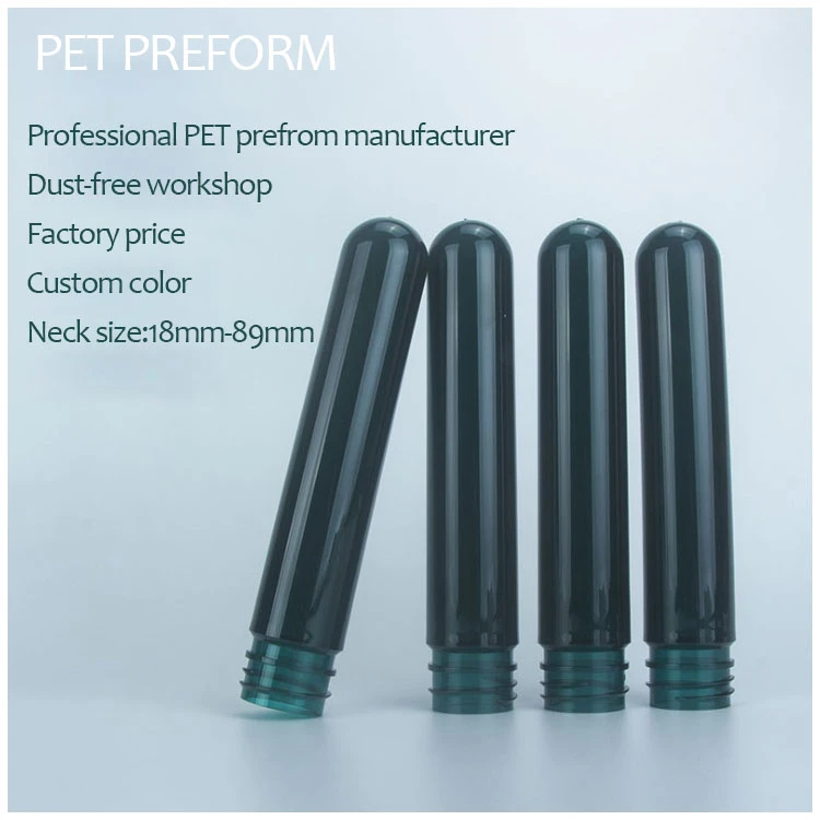 pet preforms manufacturers 18mm - 89mm  cosmetics preform for shampoo bottles
