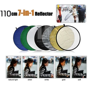 Photography Accessories 7 in 1 Round Camera Reflector for Flash Light Photo Shooting