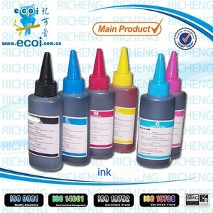 pigment ink Universal Refill Ink universal inkjet refill kits for inkjet printer