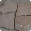 Pink Random Irregular Shape Paving Stone Slate Rocks For Landscaping