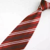 pink stripes for men polyester tie stylish style