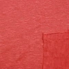 Plain red breathable shrink-resistant 100% linen fabric for T shirt