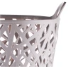Plastic baskets wicker storage boxes stackable useful in household