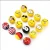 Import Plastic Customized Yellow Smile Face Auto tyre wheel valve dust caps from China