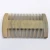 Import Pocket handmade double sided green wooden sandalwood hair beard comb from China