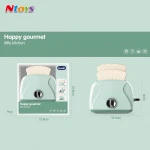 Pop-Up Toaster Set with Light & Sound, Pretend Play Kitchen Accessories for Kids Preschoolers  Kitchen Set