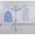 Import Popular 30M 4 arms aluminum air clothes dryer rack cloth rack stand durable clothesline with base from China