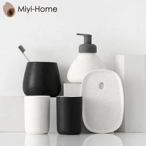 Popular bath products, ceramic bathroom accessories, 5-piece set, best price and high quality