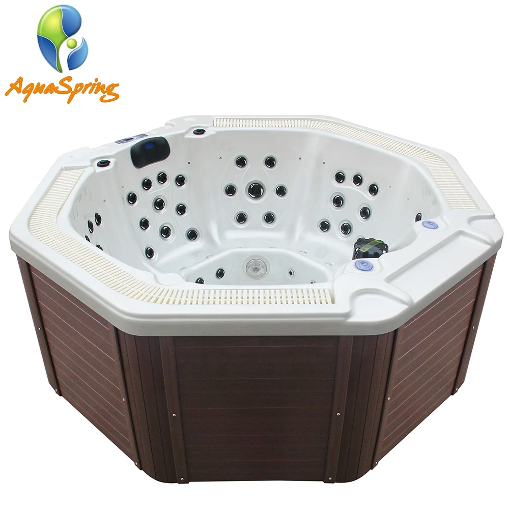 Popular Octagonal Outdoor Spa,Built-in Outdoor Pool Round Hot Tub