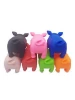 popular Pet toy imported from China eco-friendly pvc colorful dog toy pig grunting animal sound chewq puppy play pet toy