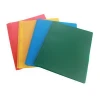 Popular selling and recyclable PP ODM file folder with clip and fastener on matte and smooth surface