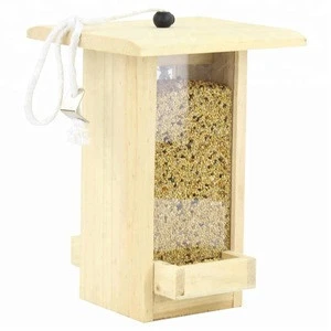 Popular Selling Cheaper Simple Modle Wooden Bird Feeder