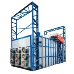 Post weld heat treatment aging furnace machine