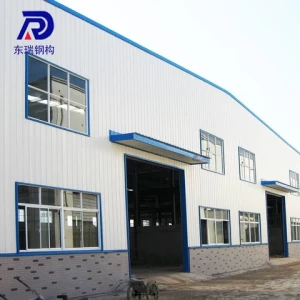 Prefabricated Good Toughness Multi Slope Steel Structure Prefab Factories Building Steel Structure Workshop