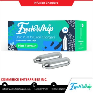 Premium Quality 8.2g Nitrous Oxide Filled FreshWhip Whipped Flavoured Cream Charger at Minimum Price