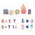 Preschool Wooden Montessori Toys Count Geometric Shape Cognition Match Baby Early Education Teaching Aids Math Toys For Children
