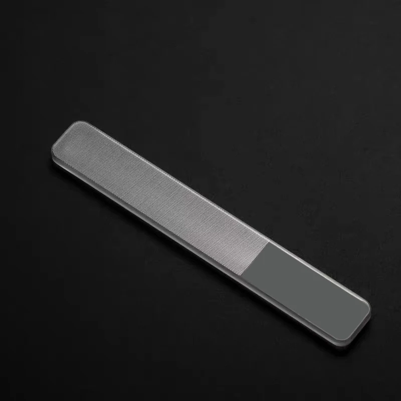 Professional manufacturer wholesale nano glass polished nail file custom design polishing strip