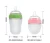 Import Professional silicone baby feeding bottle with custom logo with handle from China