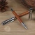 Import Promotional Chrome Plated Metal Pen with Roll Wooden pen from China