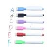 promotional color magnetic whiteboard marker pen with dry eraser