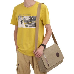 Promotional Custom Canvas Messenger Bag for Man