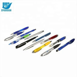 Promotional custom gift plastic ballpoint pen with logo