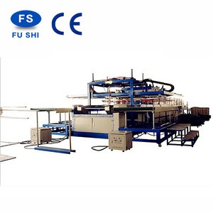 PS plastic type and fast food box product type PS foam fruit meat tray making machine