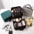 Import PU Leather Printing Makeup Train Case Cosmetic Storage and Organizer Box Portable Makeup Carrying Case from China