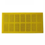 PU Polyurethane Stone Crusher Vibrating Screen Mesh Sieve Plates For Basalt Stone