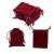 Import Purple Velvet Cloth Gift Pouches Small Velvet Jewelry Bags with Drawstring Velvet Storage Bag from China