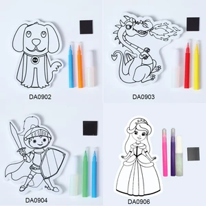 Puzzle Drawing Toys Foam color diy child painting art kit