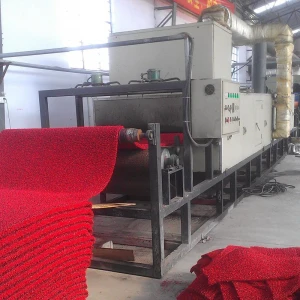 PVC car mat making machine plastic door mat extruder double color coil mat production line plastic carpet machine
