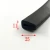 Import PVC material glass door edge protection rubber seal strip from China