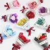 QSLH-DFE021 Real Natural Dried Flowers Mini Bouquet for Valentines Day Gift