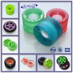 Quad roller skates wheels,LED light roller skate wheels,flashing roller skates wholesale