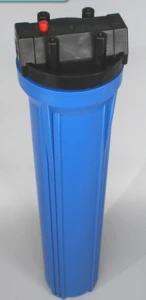 Quality Water Filter Parts Transparent or Big Blue 1/2&quot; Plastic 20&quot; Water Filter Housing