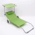 Import QUAWE Custom foldable logo printing trolley beach chair portable folding beach trolley chair with sun canopy from China