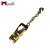 Quick Release Ratchet Tie Down Strap With Chain Anchors