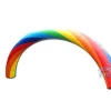 Rainbow colors inflatable arch, inflatable entrance gate, inflatable finish line arch