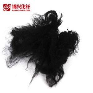 Rayon Viscose fiber 1.5D*38mm 2D*51mm white dope dyed black wool spinning